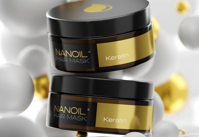 Keratin in Nanoil mask for damaged hair. How does it work?