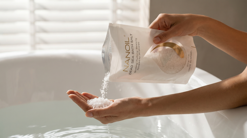 sea salt from the dead sea nanoil